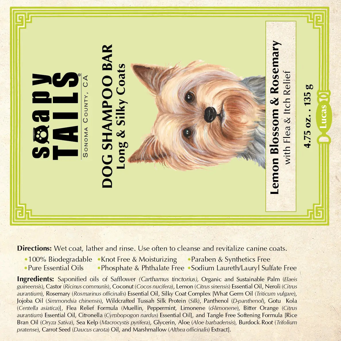 Shampoo Bar | Long & Silky Coats