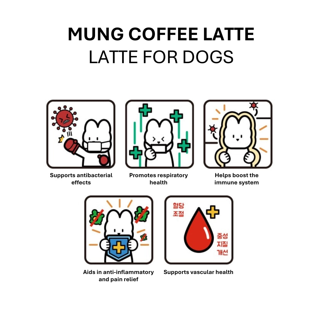 Mung Coffee Latte | Chaga Mushroom