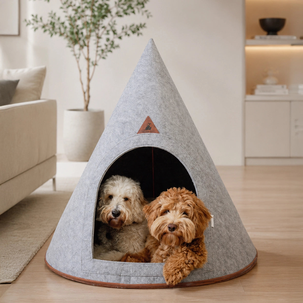 Foldable Dog House | Grey