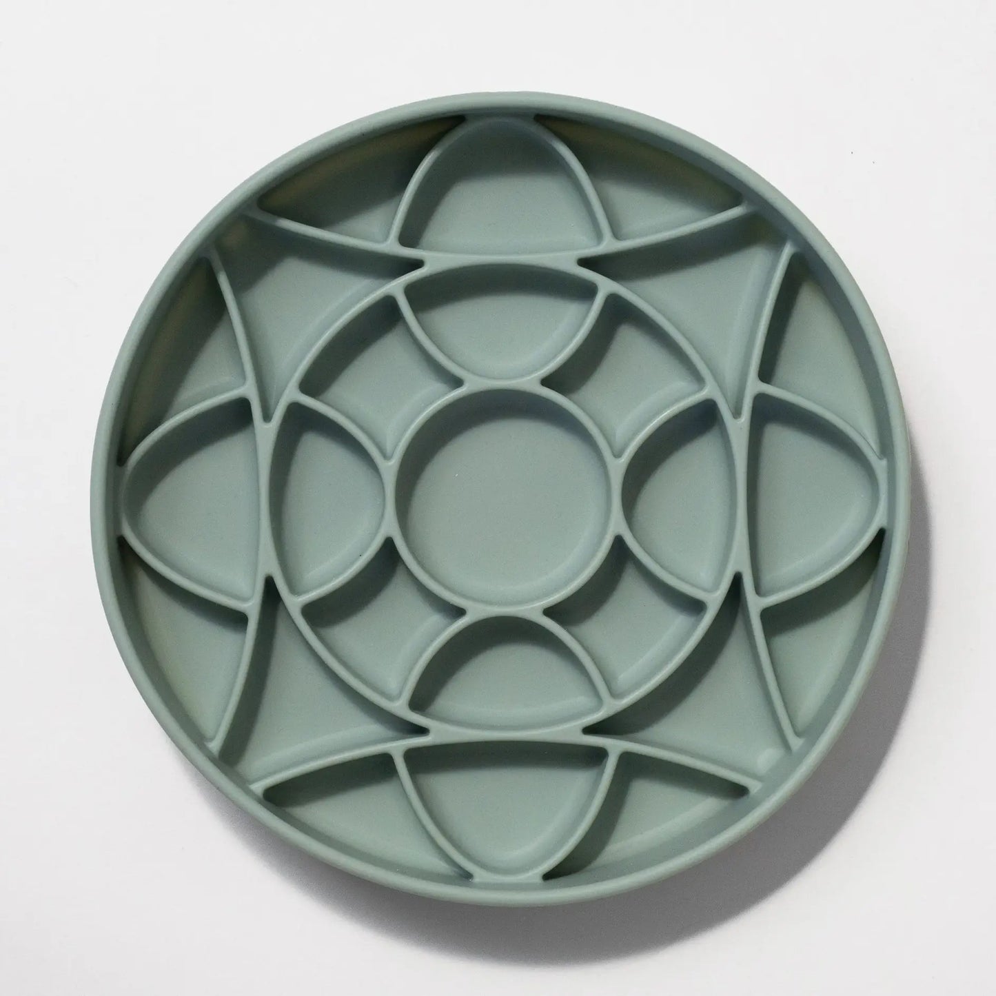‘Circulo’ Slow Feeder Bowl | Seafoam