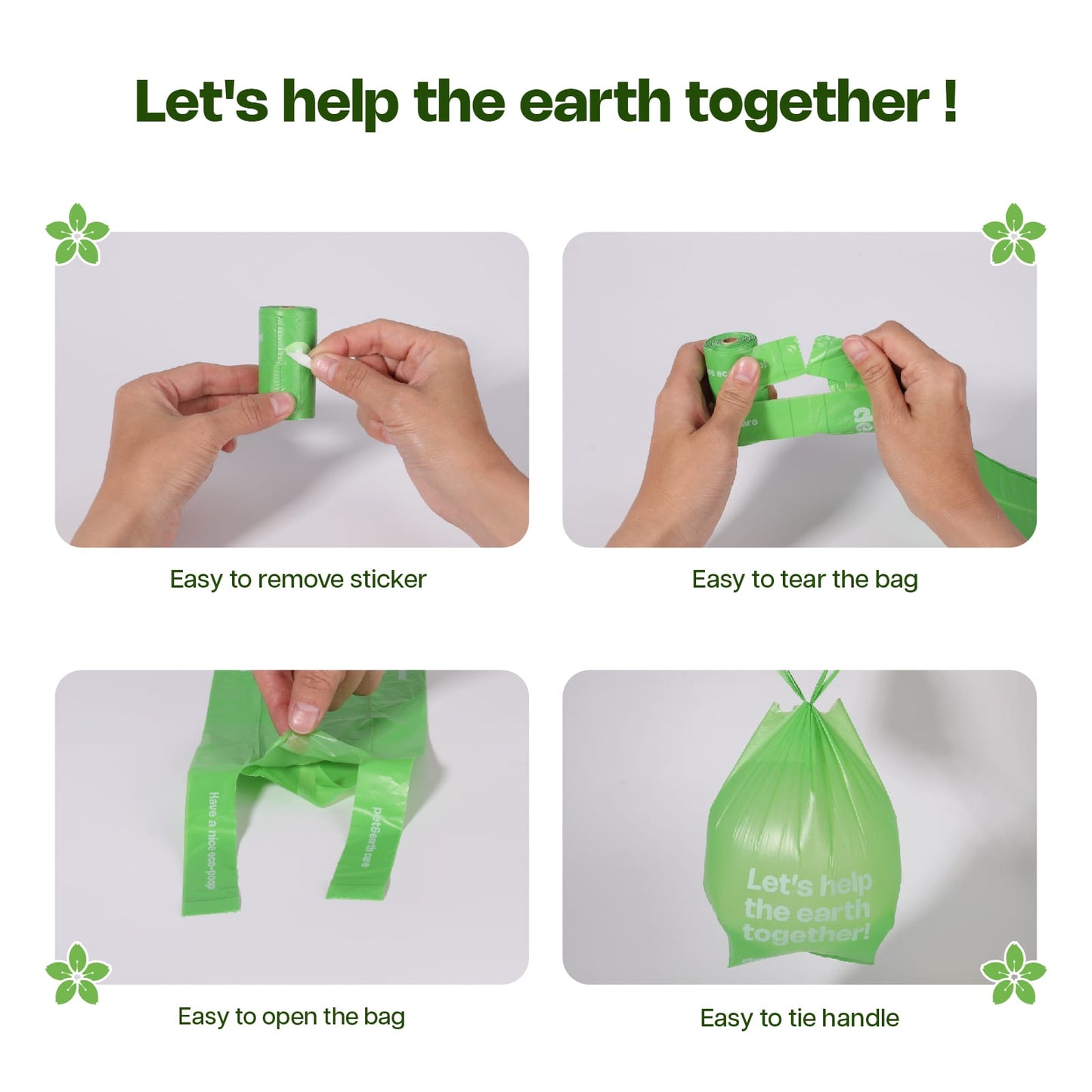 Scented Poop Bags | Sakura (Sml/Med Dogs)