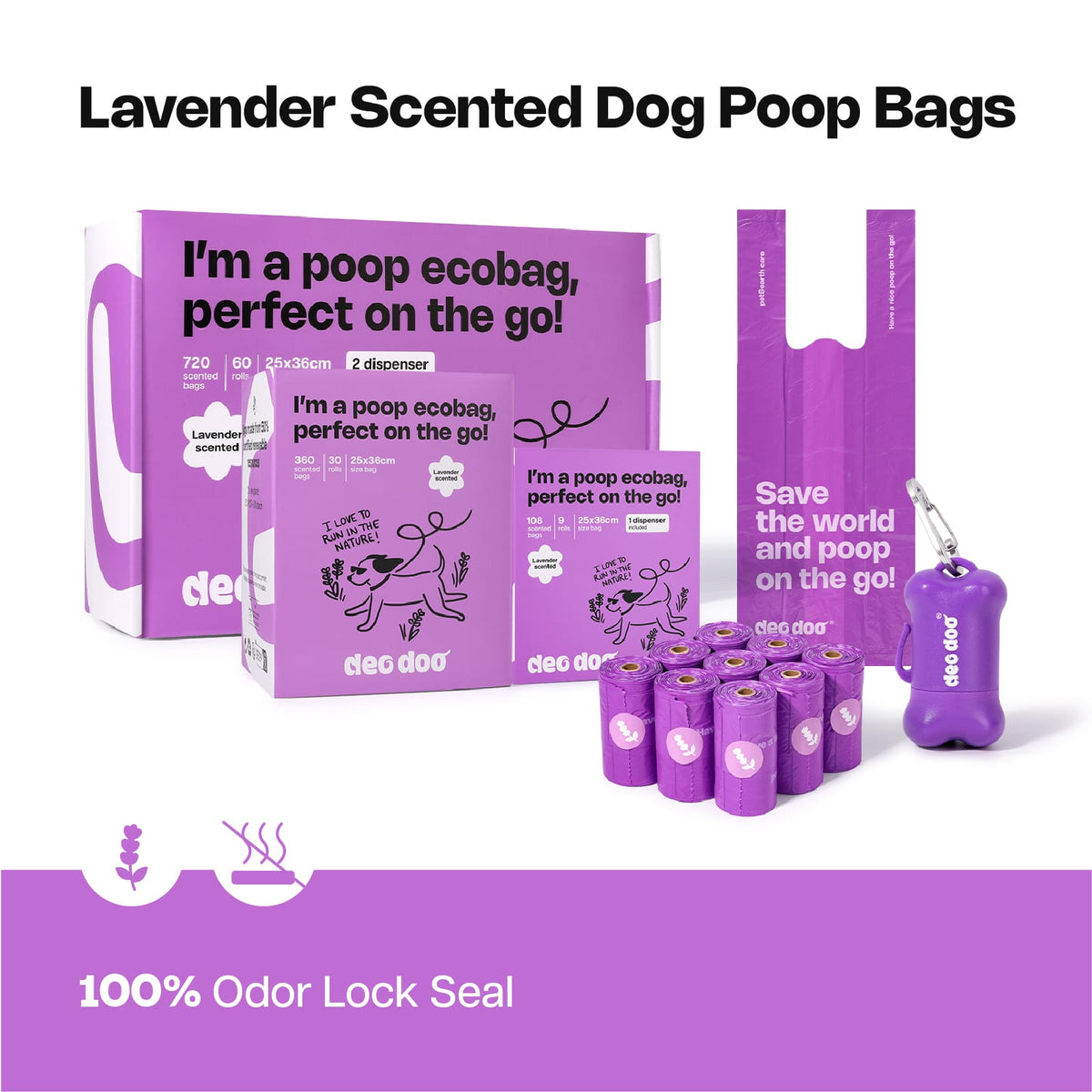 Scented Poop Bags | Lavender