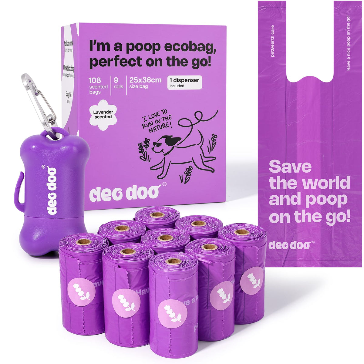 Scented Poop Bags | Lavender