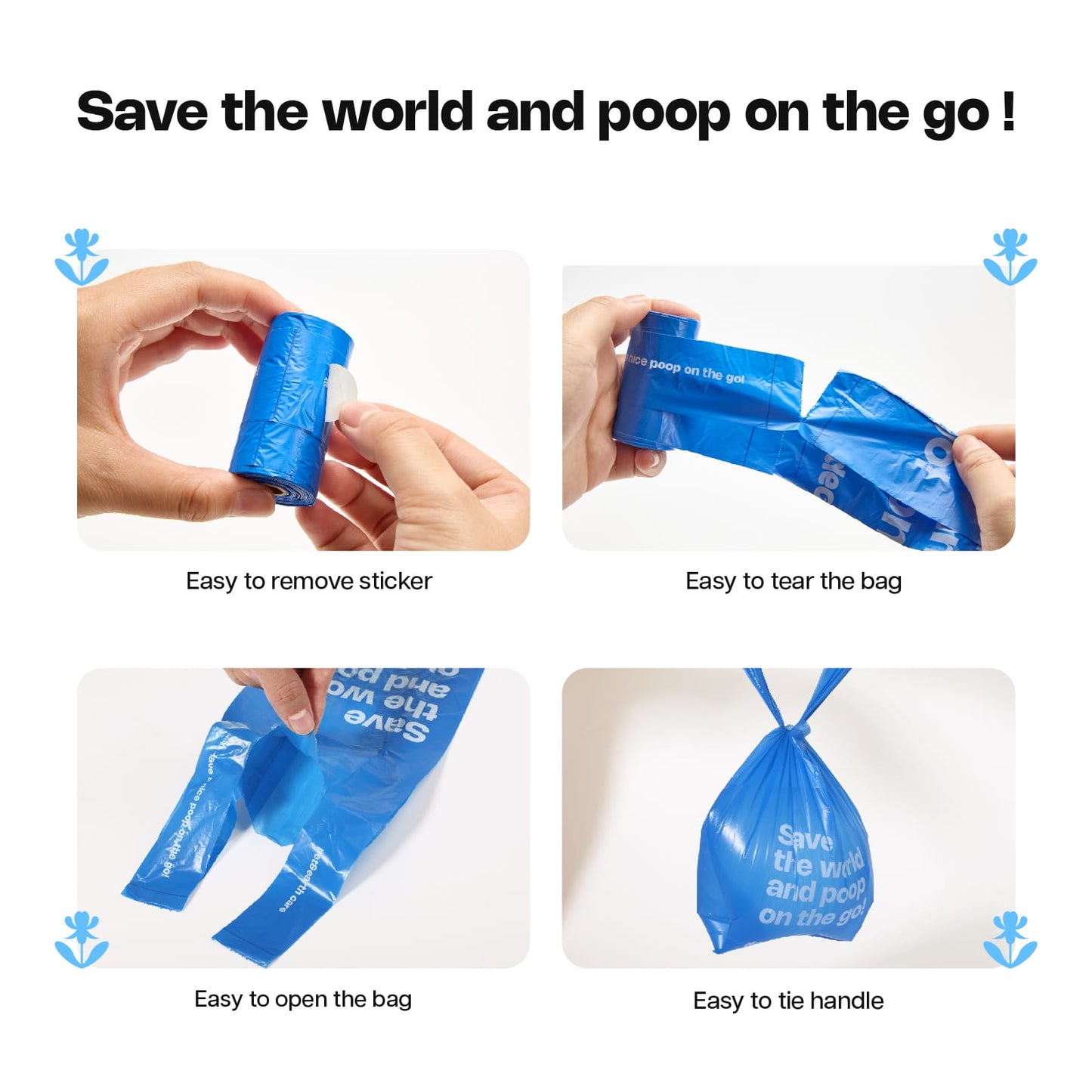 Scented Poop Bags | Iris (All Dogs)