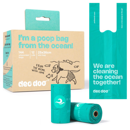 Unscented Poop Bags | Ocean Plastic