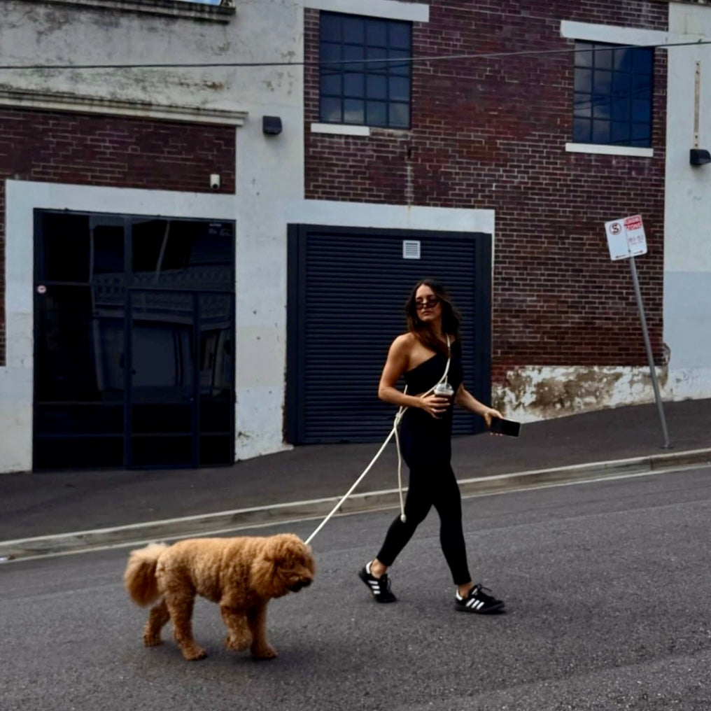 Hands-Free Leash | Cream