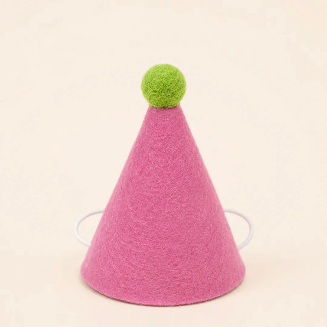 Wool Party Hat | Pink