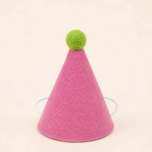Wool Party Hat | Pink
