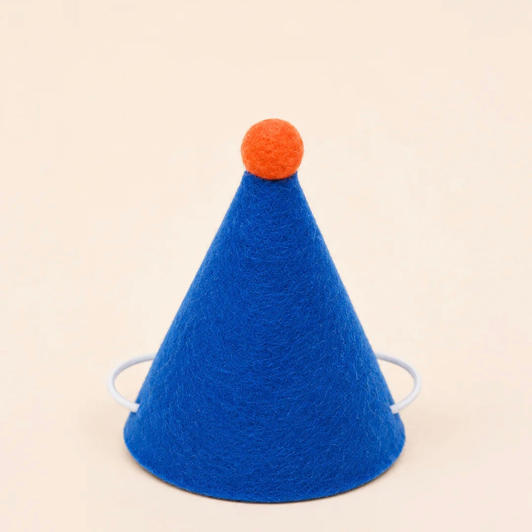 Wool Party Hat | Blue