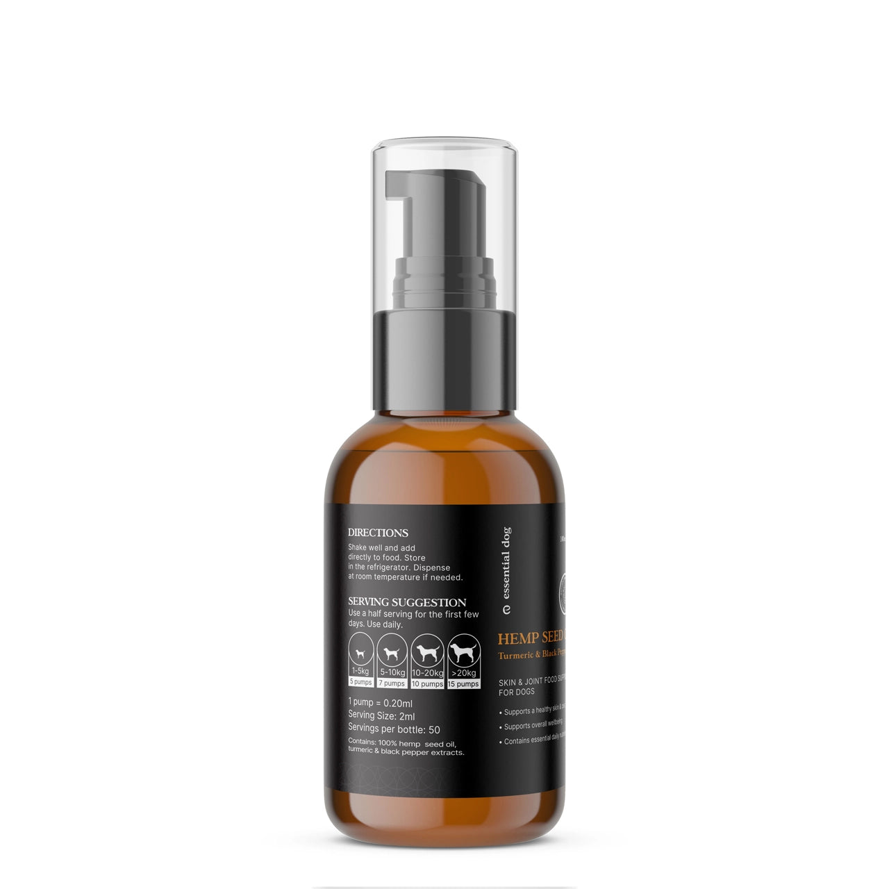 Raw Hemp Seed Oil