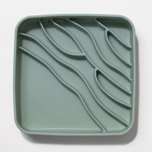 ‘Beach’ Slow Feeder Bowl | Seafoam