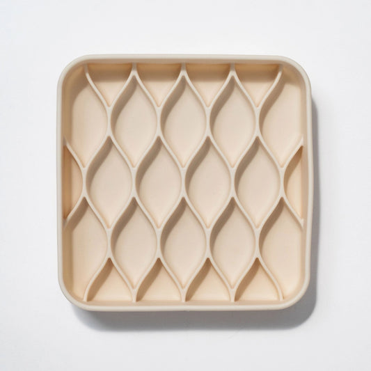 ‘Argyle’ Slow Feeder Bowl | Buttercream