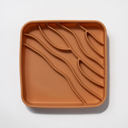 ‘Beach’ Slow Feeder Bowl | Nutmeg