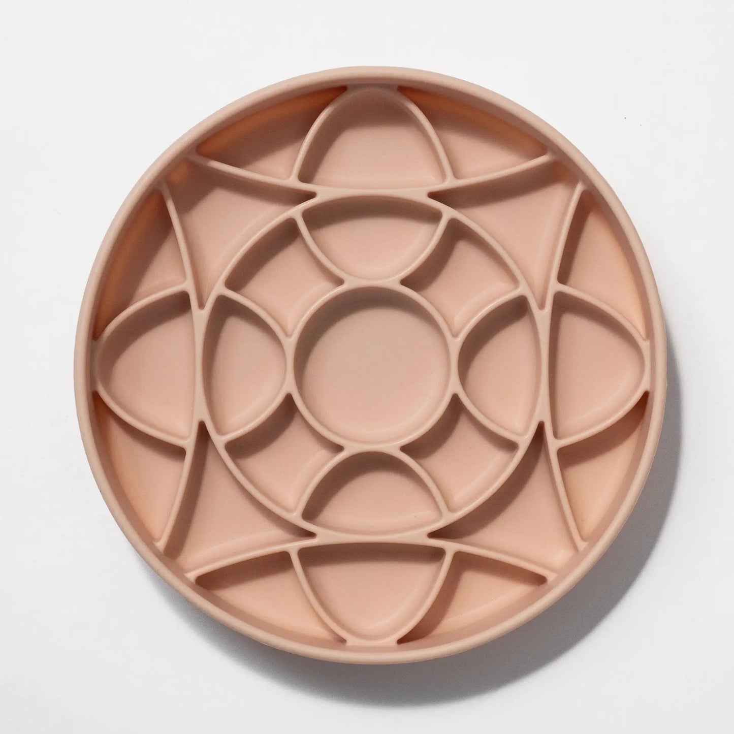 ‘Circulo’ Slow Feeder Bowl | Rosewater