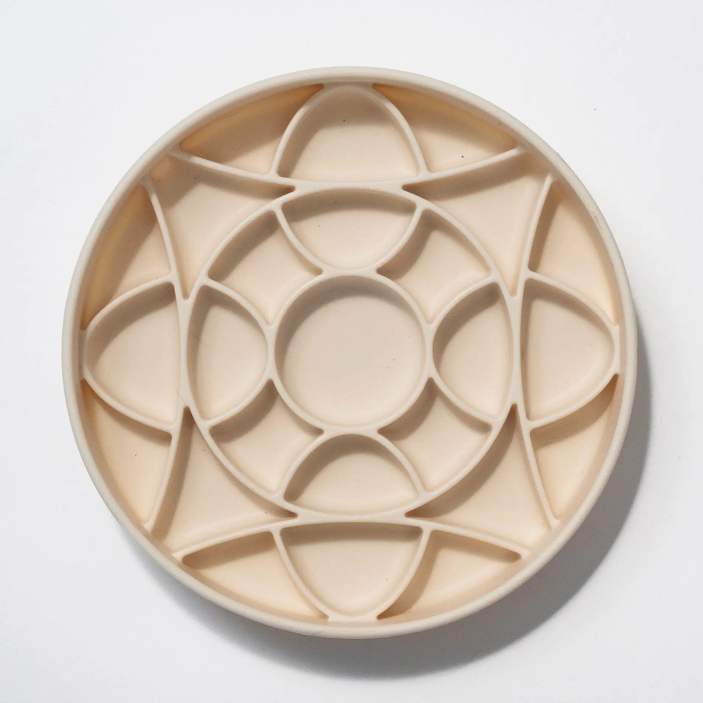 ‘Circulo’ Slow Feeder Bowl | Buttercream