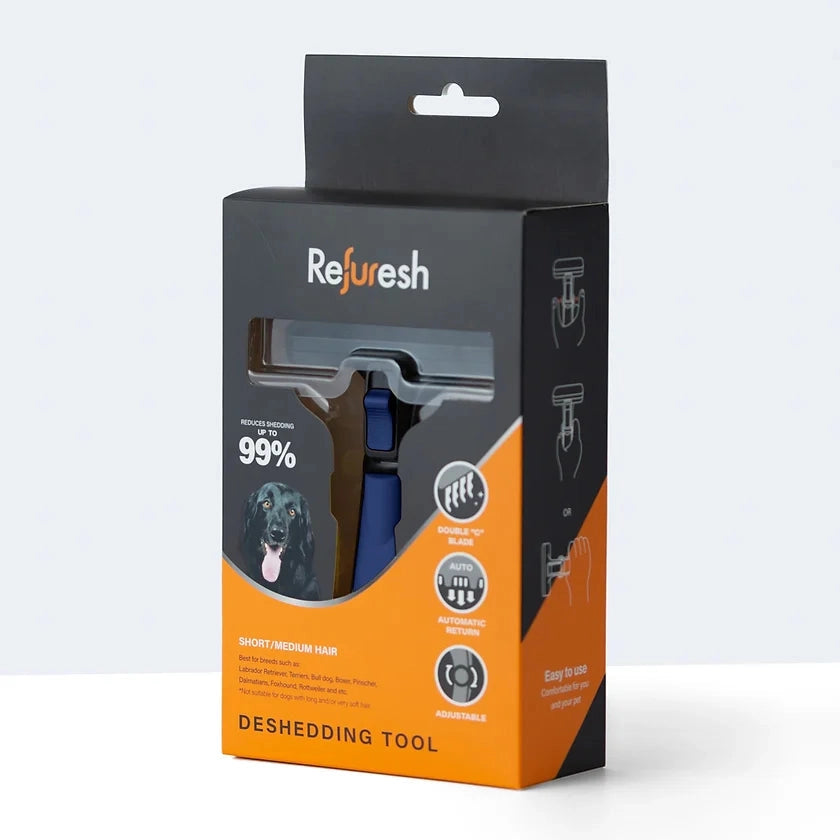 Deshedding Tool | Lrg Dog & Short/Med Hair
