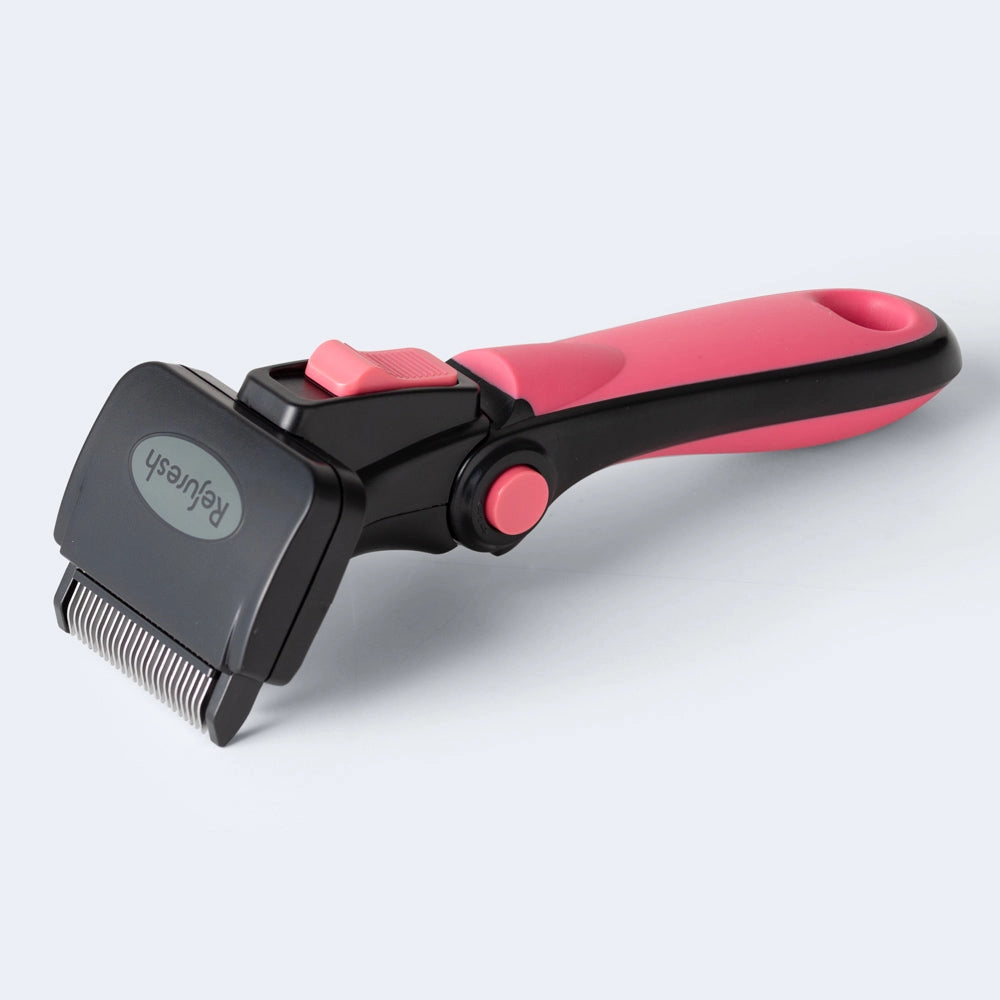 Gentle Deshedding Tool | Small Dog & Long Hair