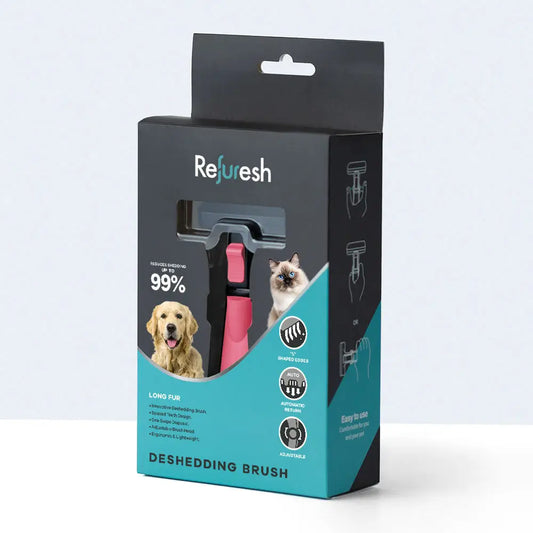 Gentle Deshedding Tool | Med Dog & Long Hair