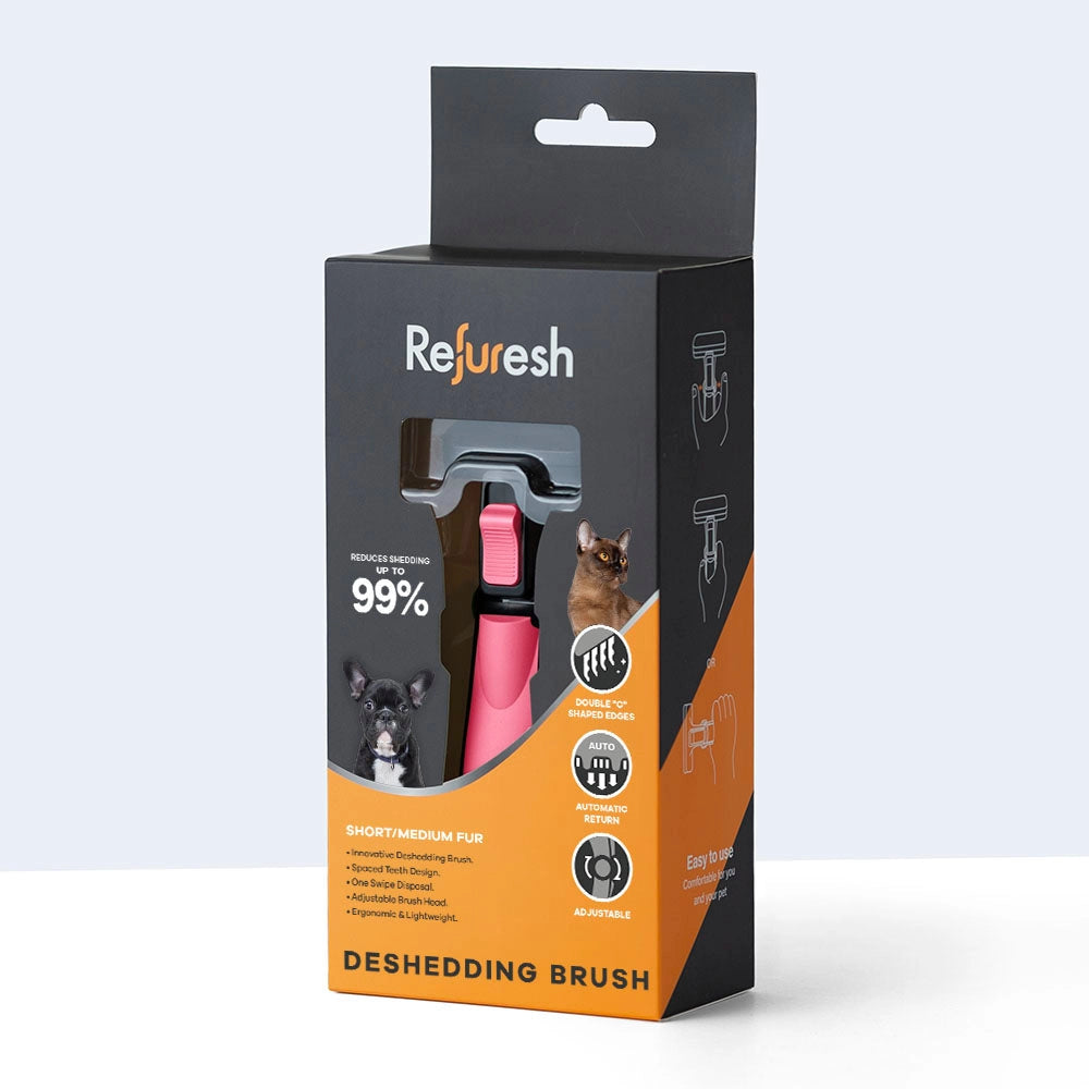 Gentle Deshedding Tool | Small Dog & Short/Med Hair