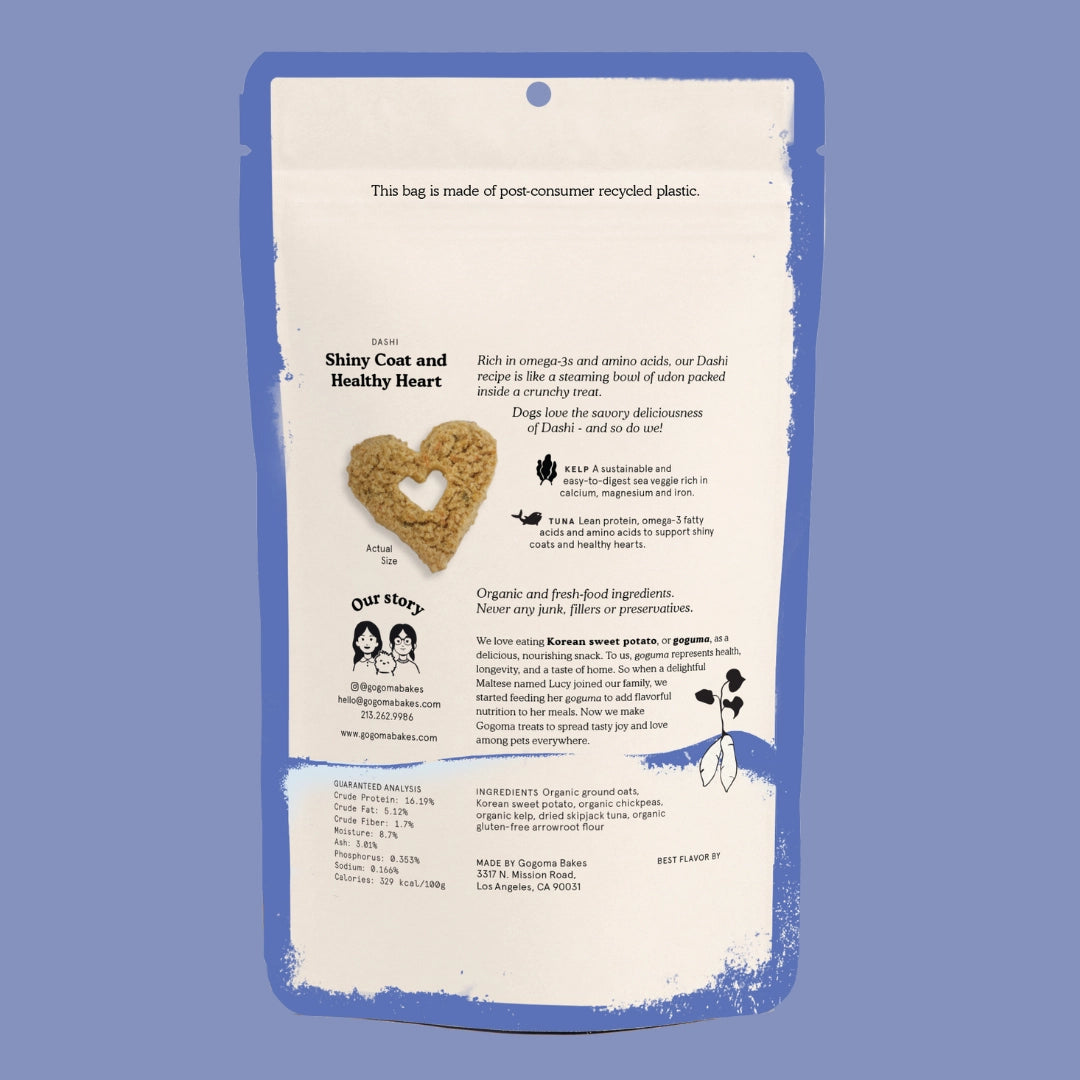Dashi: Shiny Coat & Healthy Heart