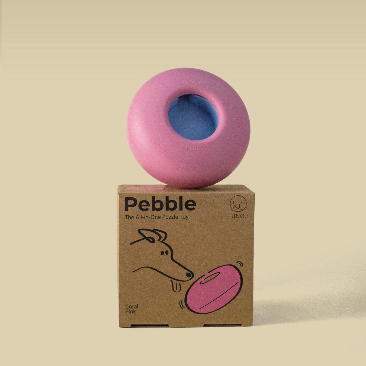 Pebble Enrichment Toy | Pink