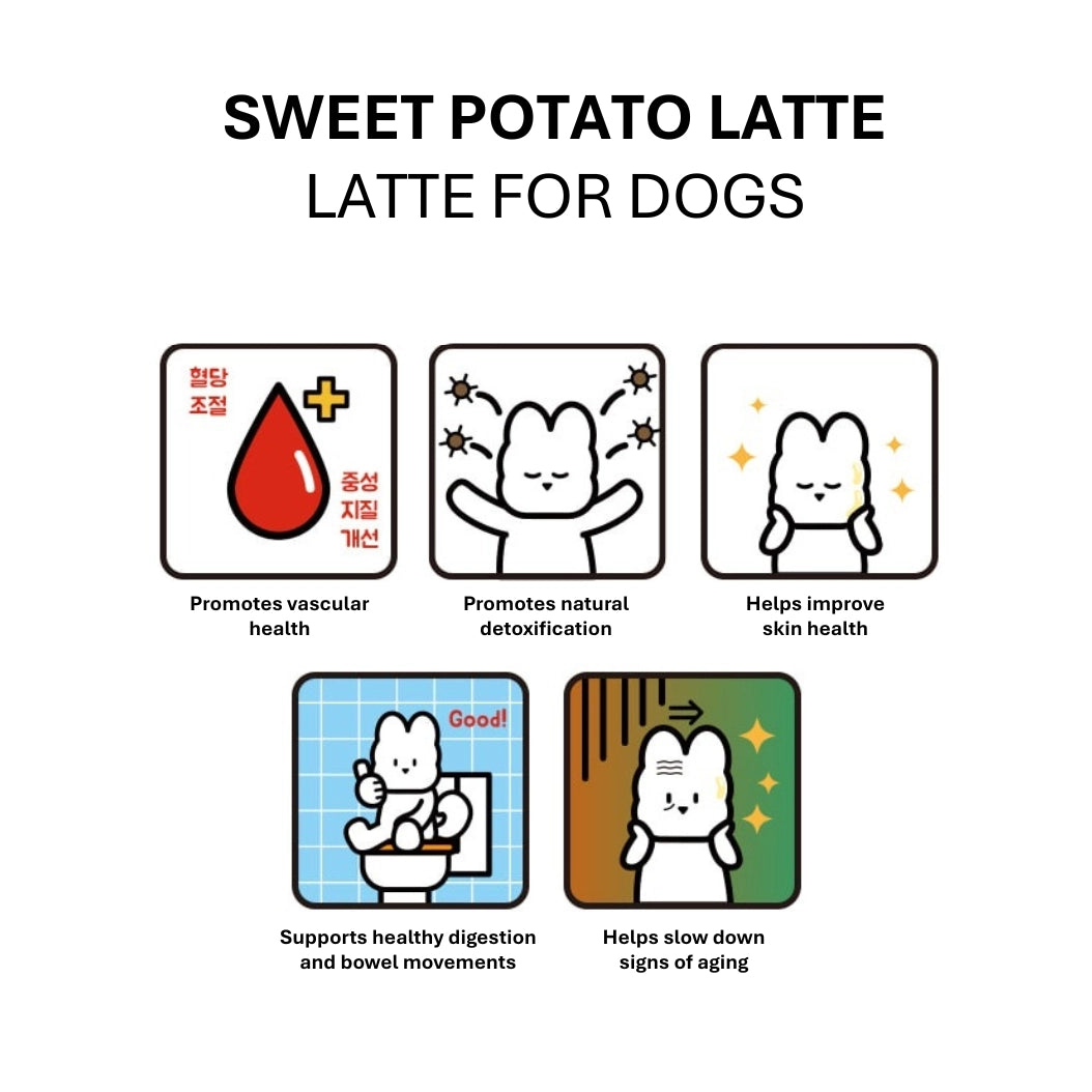 Mung Sweet Potato Latte