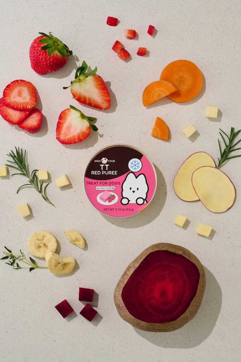 Freeze-Dried Red Purée