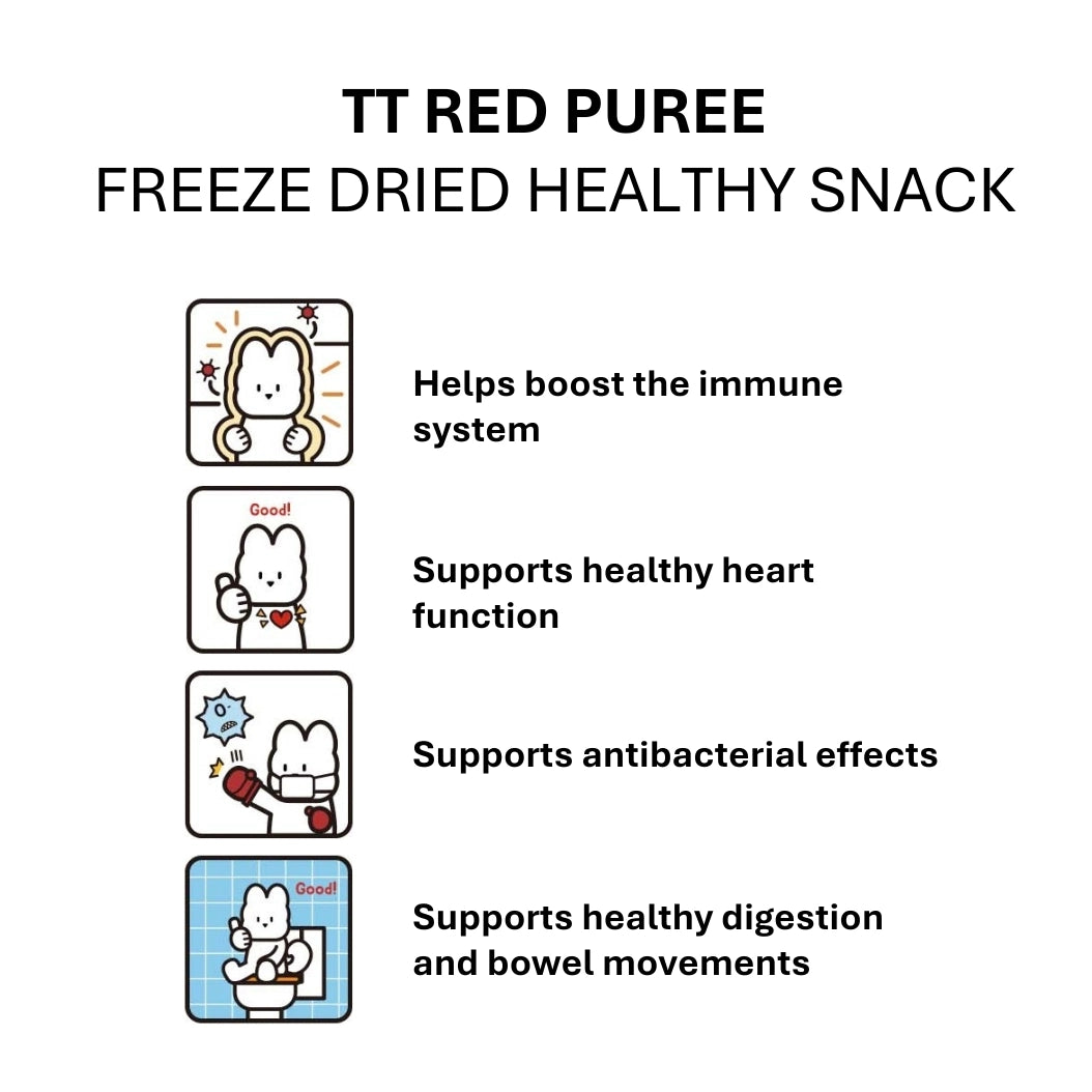 Freeze-Dried Red Purée