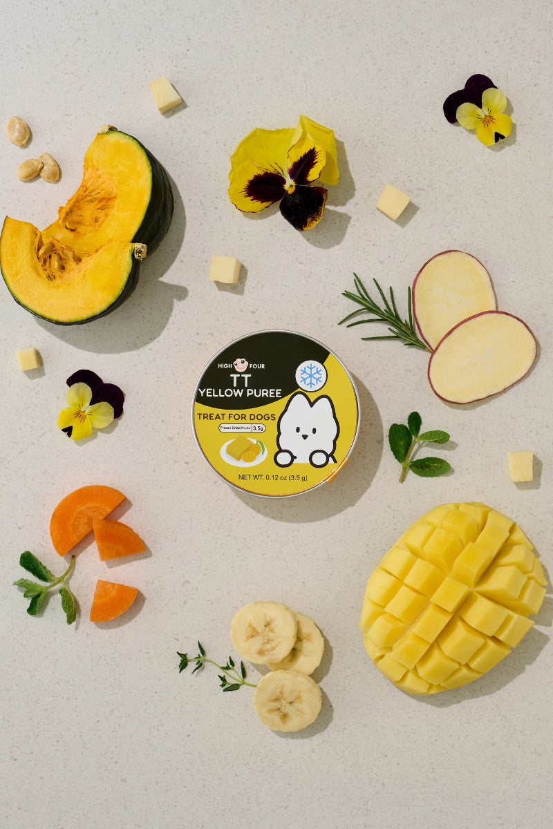 Freeze-Dried Yellow Purée
