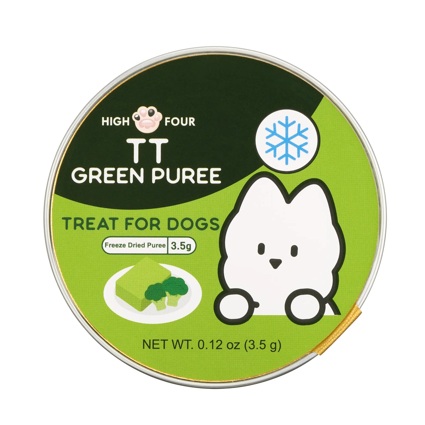 Freeze-Dried Green Purée