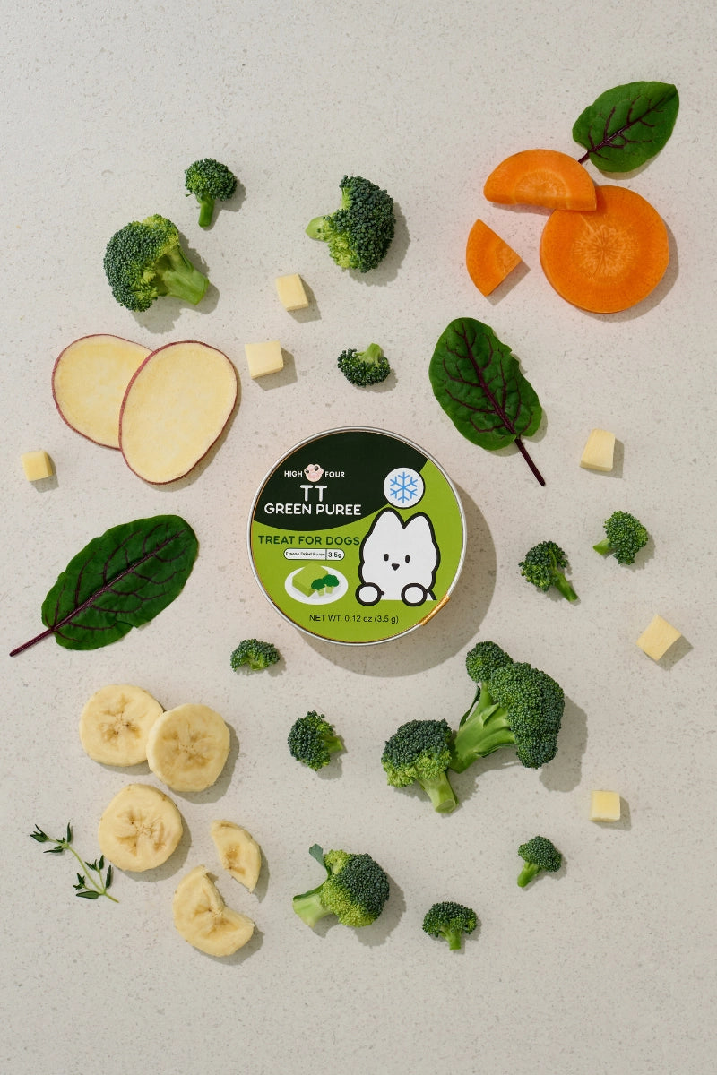 Freeze-Dried Green Purée