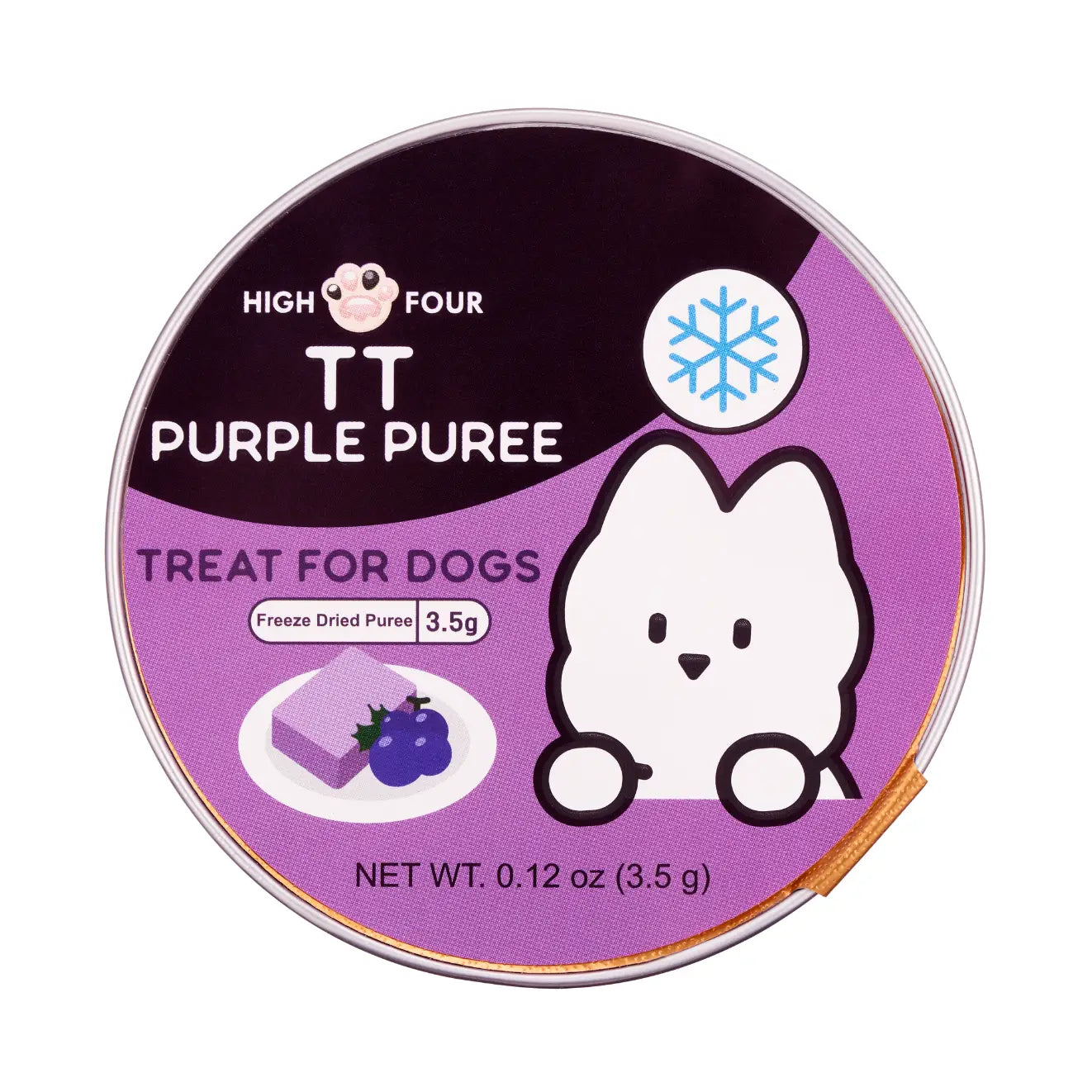 Freeze-Dried Purple Purée