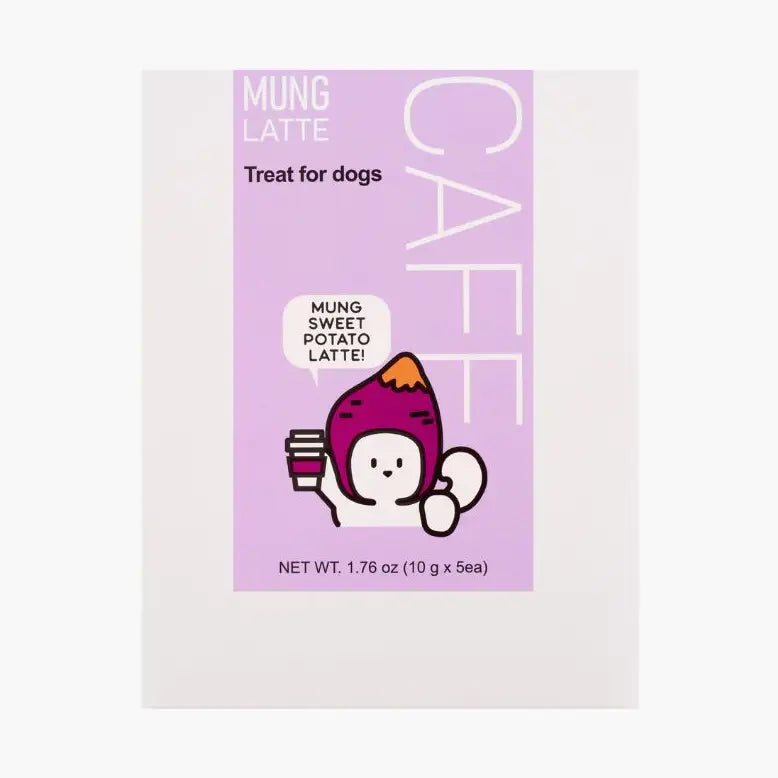 Mung Sweet Potato Latte