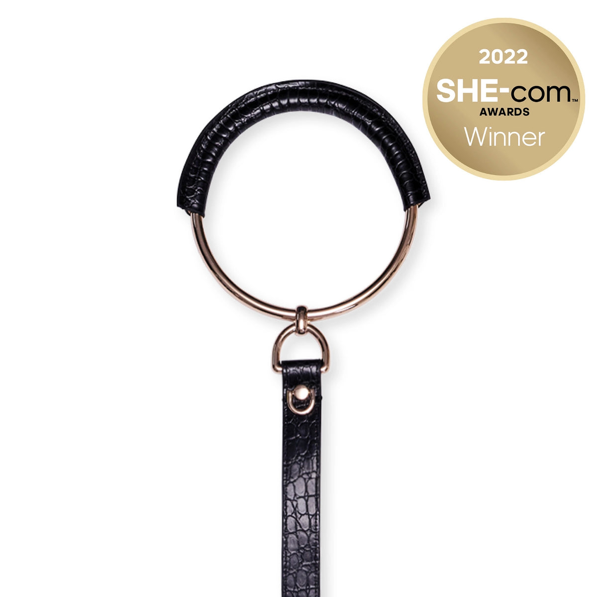 Vegan Circle Leash | Black