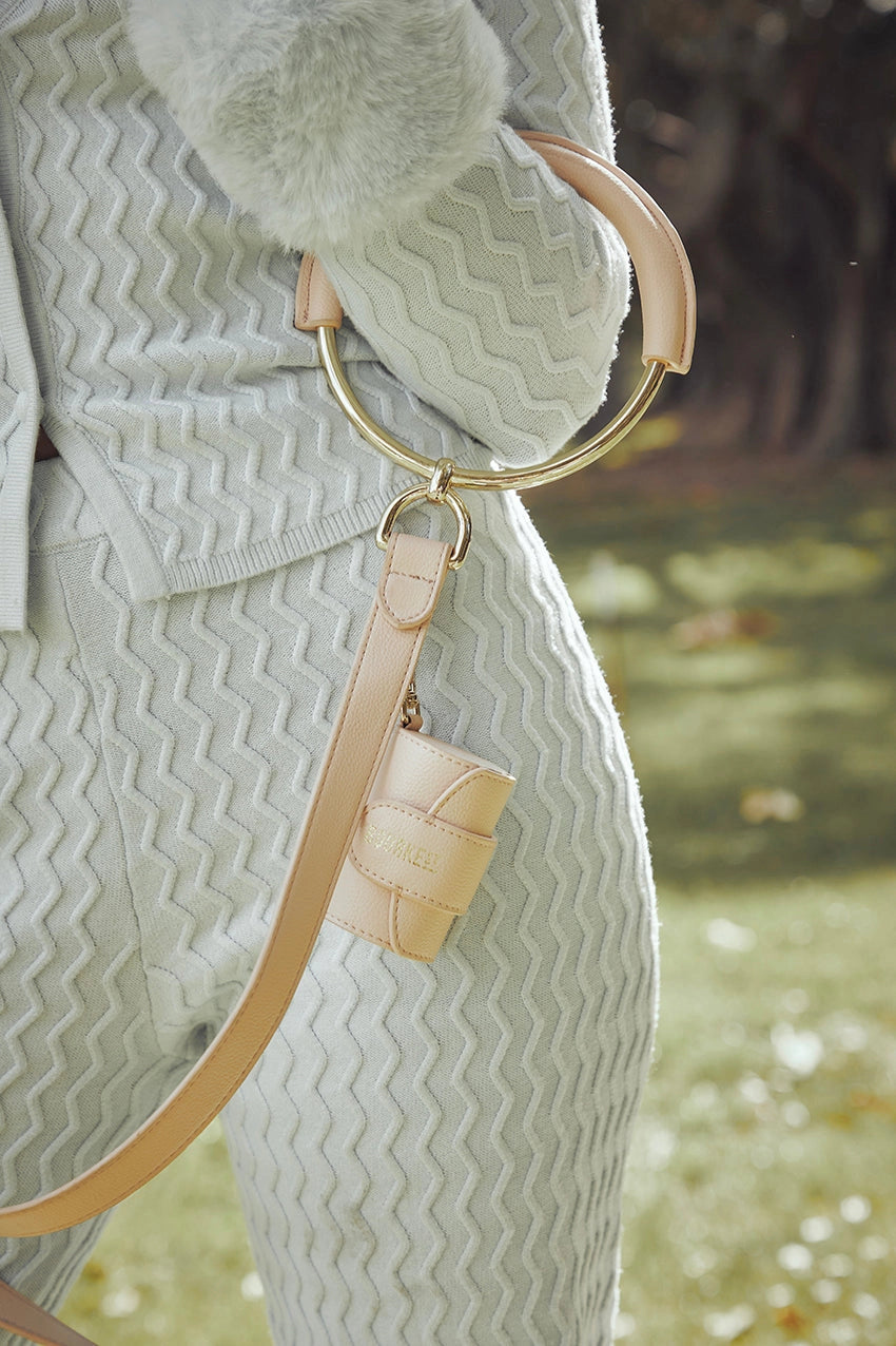 Vegan Circle Leash | Pink