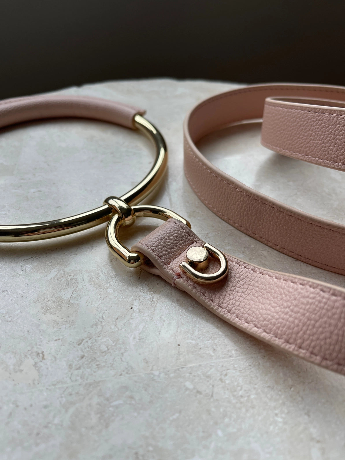 Vegan Circle Leash | Pink