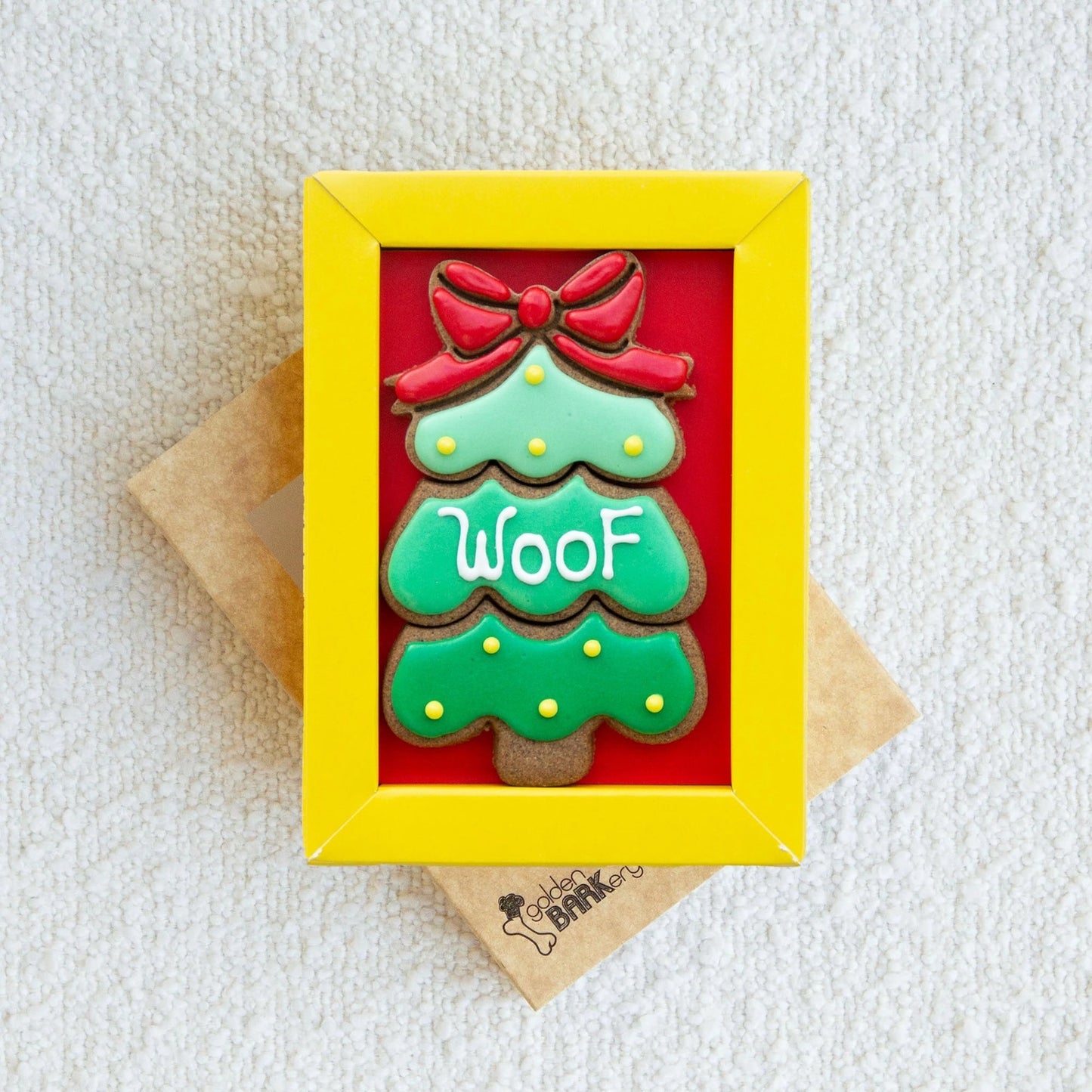Christmas Tree Woof Biscuit