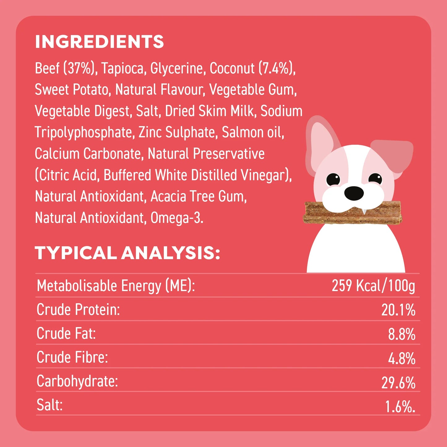Puppy Dental Sticks | Beef