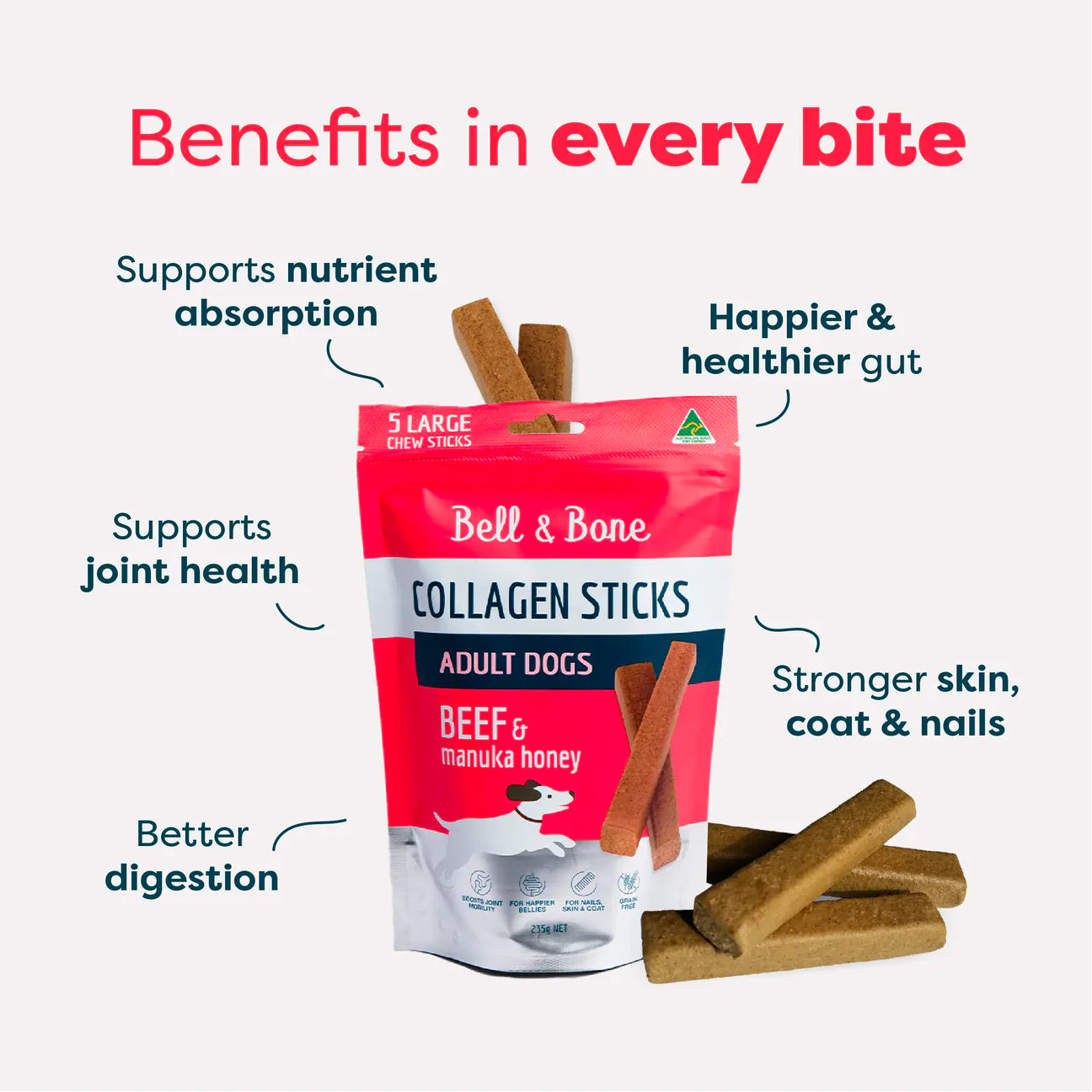 Collagen Sticks | Beef