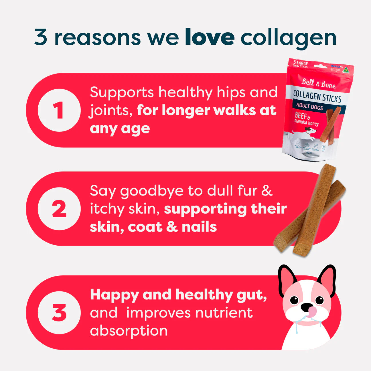 Collagen Sticks | Beef