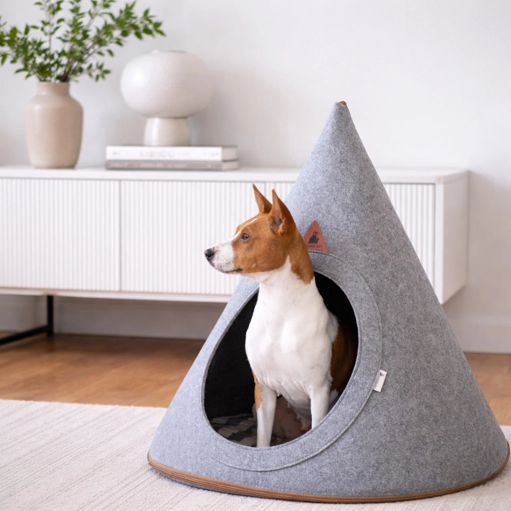 Foldable Dog House | Grey