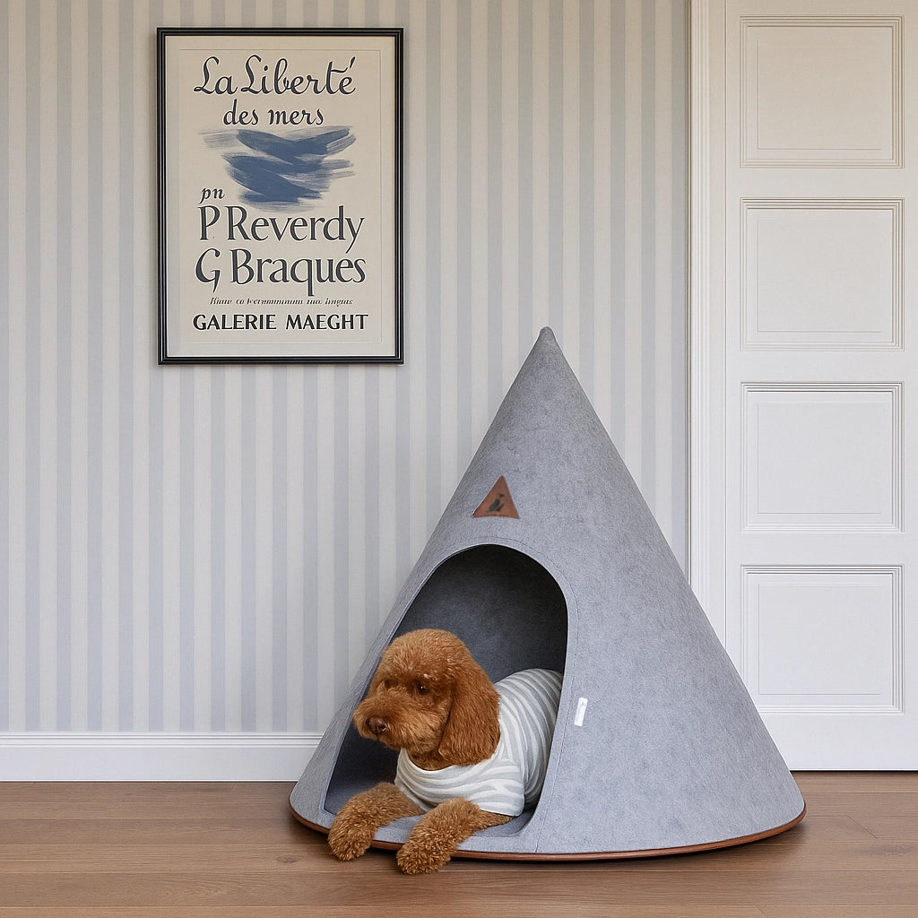Foldable Dog House | Grey