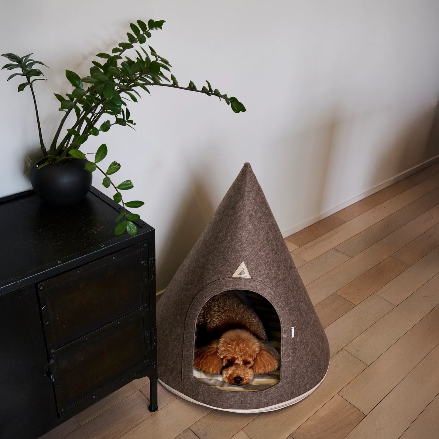 Foldable Dog House | Brown