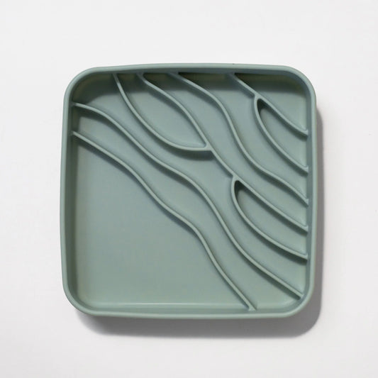 ‘Beach’ Slow Feeder Bowl | Seafoam