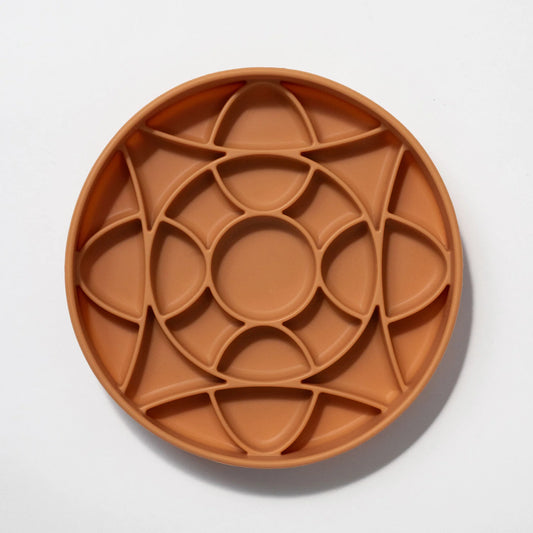‘Circulo’ Slow Feeder Bowl | Nutmeg